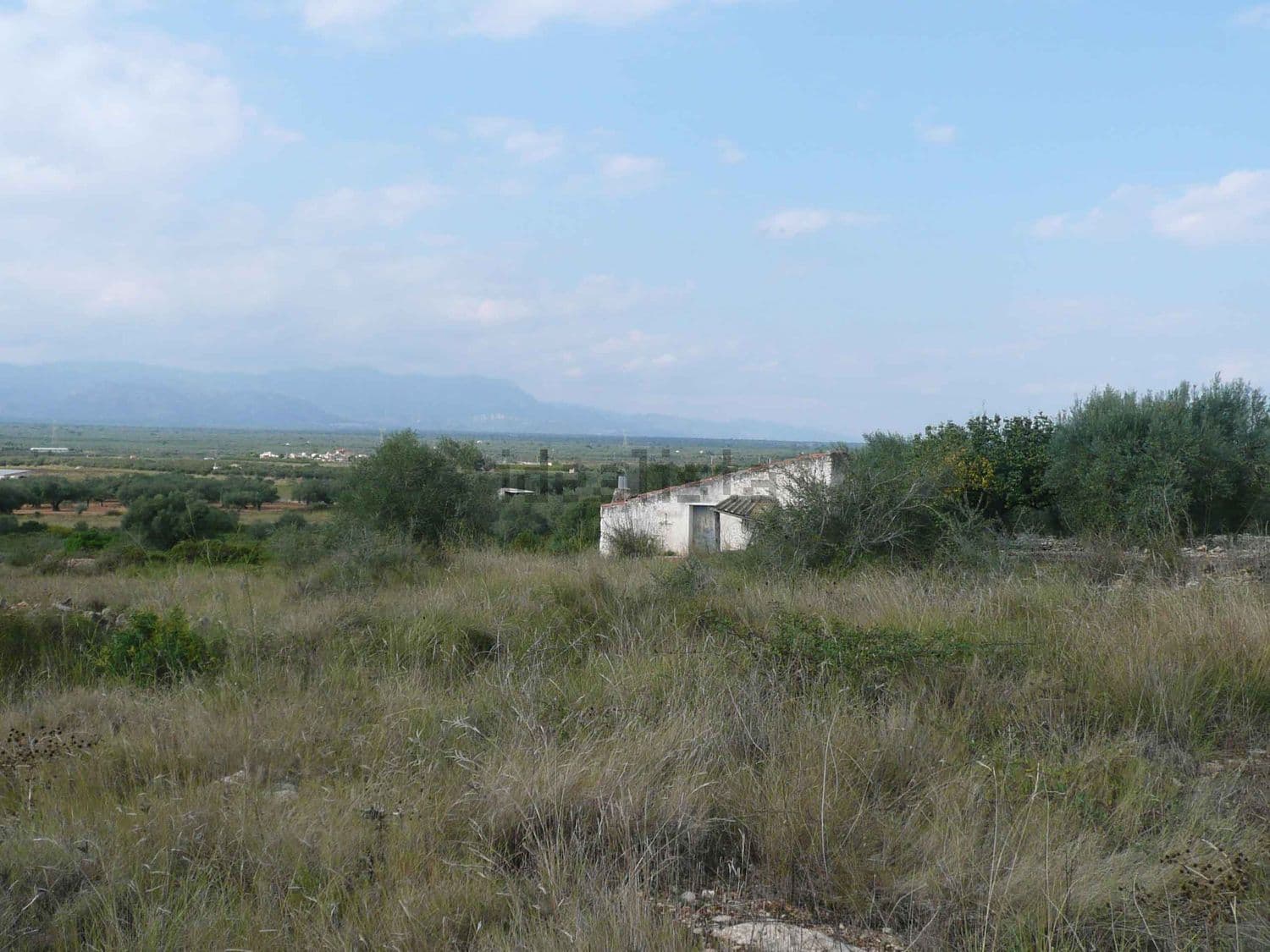 Vistas a la llanura y la sierra desde la finca