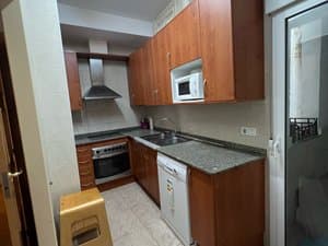 Cocina equipada con horno, campana y lavavajillas