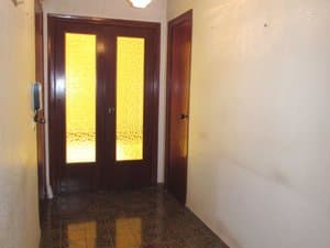 Recibidor con puerta de doble hoja