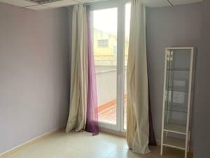 Habitación con salida a la terraza