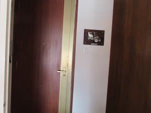 Puertas de madera del pasillo