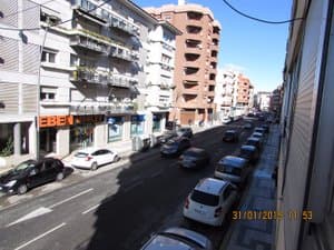 Vistas a la avenida desde el piso