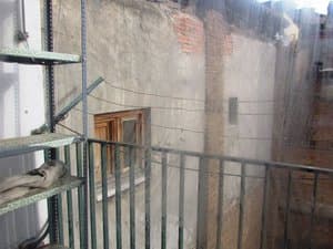 Balcón al patio interior