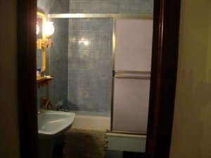 Baño con mampara